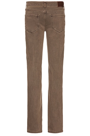 PAIGE Lennox Slim Jeans in Brown