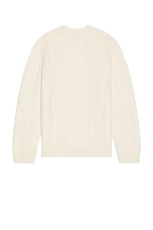 PAIGE Jimenez Sweater in Cream. Size XL/1X. Also