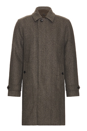 Brunetti Herringbone Coat PAIGE