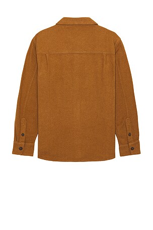 PAIGE Wilbur Overshirt in Cognac