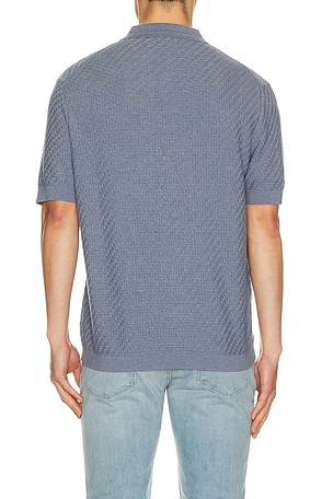 PAIGE Kiko Sweater Polo en Bleu