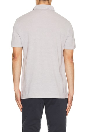 PAIGE Demille Polo in Light Grey