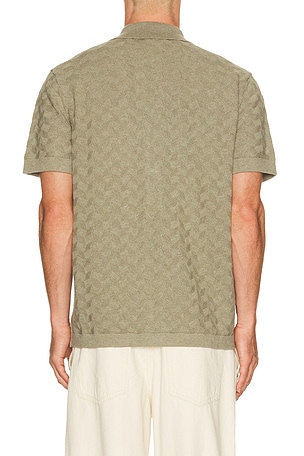 PAIGE Mendez Sweater Shirt in Olive