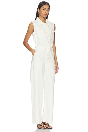 PAIGE Hayden Jumpsuit in Cream