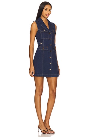 PAIGE Andria Dress in Blue