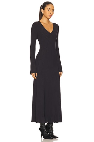 PAIGE Bel Dress in Black. Size XS. Also