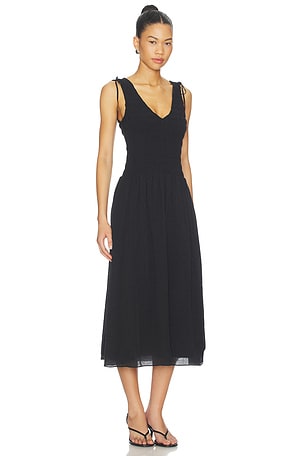 PAIGE Sebastian Dress in Black