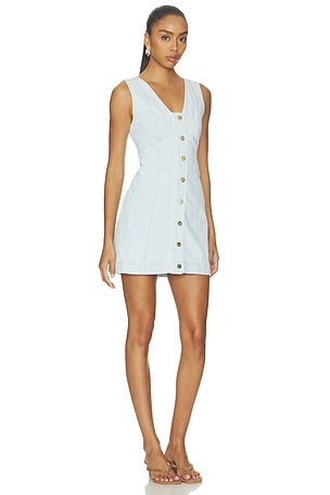 PAIGE Kenadie Dress in Blue. Size 14. Also