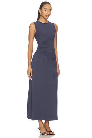 PAIGE Bonita Dress in Navy