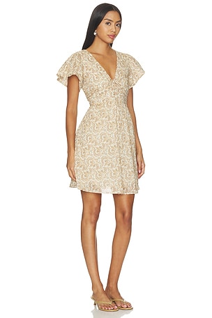 PAIGE ROBE COURTE KenGA en Neutre