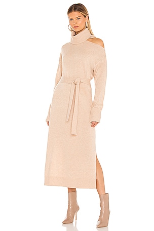 PAIGE Raundi Dress in Camel | REVOLVE