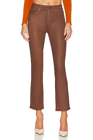 PAIGE Cindy Straight in Cognac Luxe Coating | REVOLVE