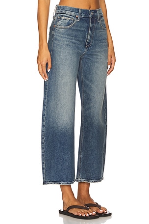 PAIGE Arellia Ankle Barrel Leg Jeans in Blue