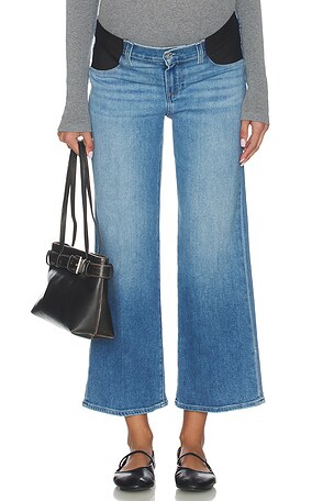 PAIGE Anessa Maternity Jeans in Blue