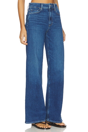 PAIGE Anessa Wide Leg Jeans in Blue