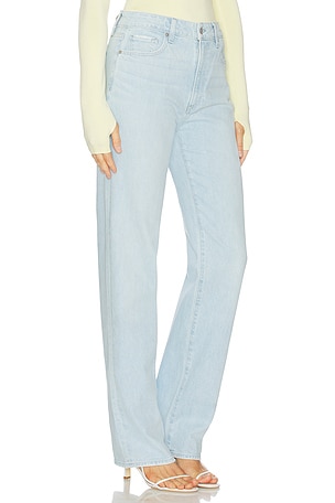 PAIGE Stevie Straight Leg Jeans in Blue. Size 31. Also
