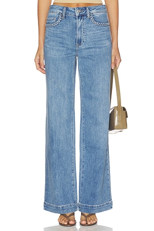 Anessa Braided Pocket Edge Jeans PAIGE