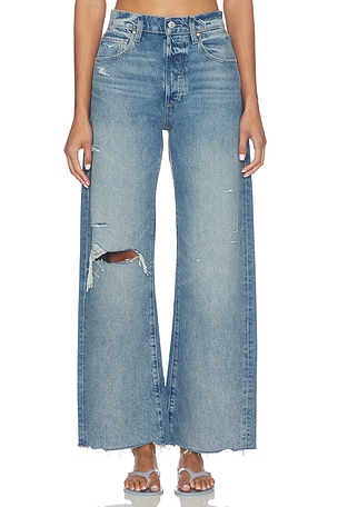 Arellia Skimmer Covered Button Fly Jeans PAIGE