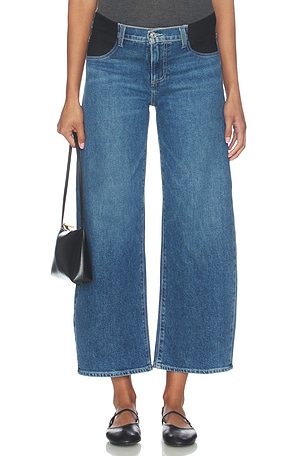 PAIGE Arellia Ankle Maternity Jeans in Blue. Size 29. Also