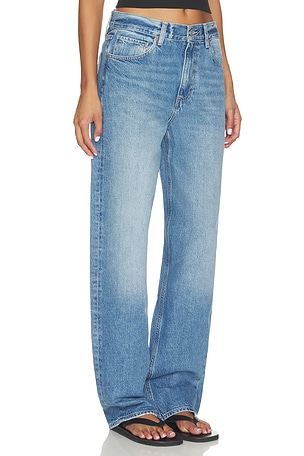 PAIGE Emilie Tapered Leg Jeans in Blue