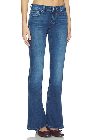 PAIGE Laurel Canyon Bootcut Jeans en Bleu