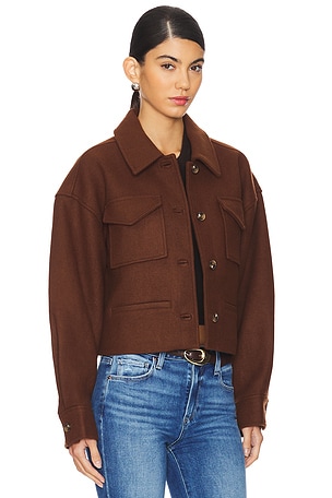 PAIGE Ashtyn Jacket in Brown