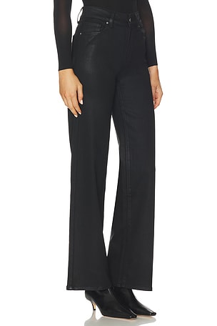 PAIGE Sasha Wide Leg Jeans in Black