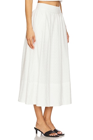 PAIGE Ojai Skirt in White