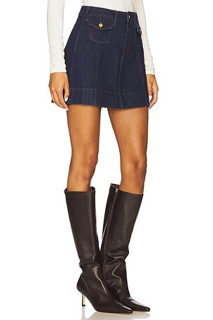 PAIGE Jannelle Skirt in Blue