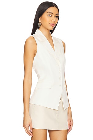 PAIGE Palomina Vest in Ivory