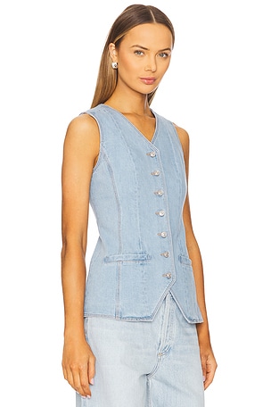 PAIGE Yasmin Vest in Blue