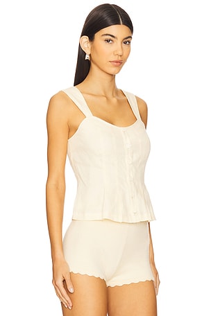 PAIGE Romi Top in Lemon