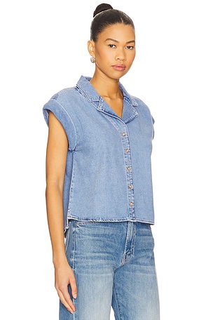 PAIGE Hadley Shirt in Blue