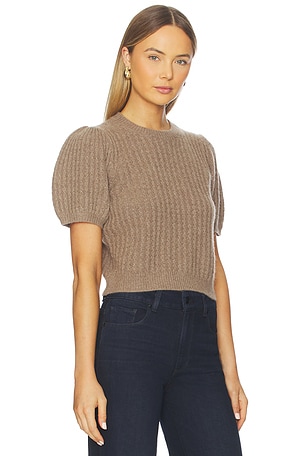 PAIGE Lucerne Top in Taupe