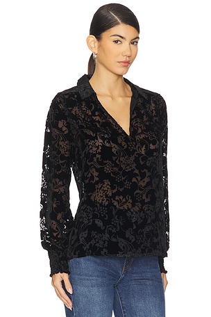 PAIGE Ginerva Blouse in Black