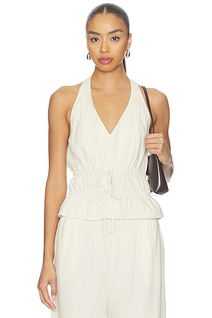 Alysha Linen Top PAIGE