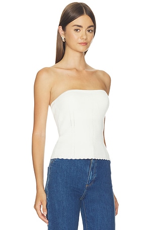 PAIGE Valentina Top in White