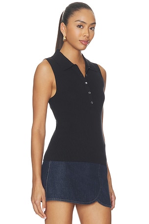 PAIGE Vesta Top in Black