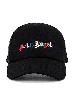 ファッション人気ブランドランキング Palm Angels Rainbow Logo Cap in Black | REVOLVE 帽子