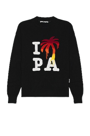 I Love Pa Sweater Palm Angels