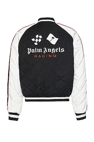 X Formula 1 Racing Souvenir Jacket Palm Angels