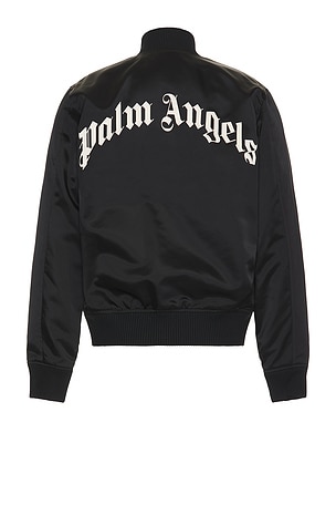 Curved Logo Bomber Palm Angels