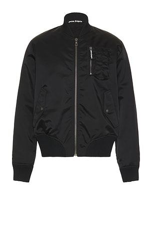 Palm Angels Curved Logo Bomber