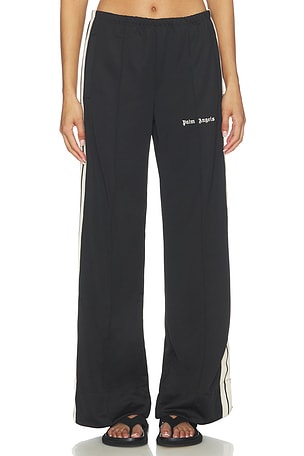 Palm Angels Classic Logo Track Loose Pant in Black