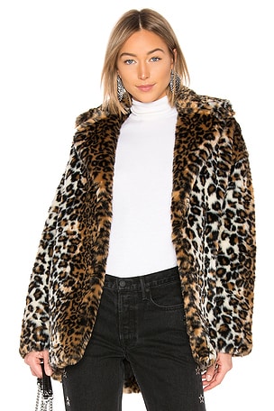 Faux Fur Coat