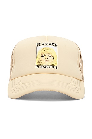 X Playboy Magazine Trucker Hat Pleasures