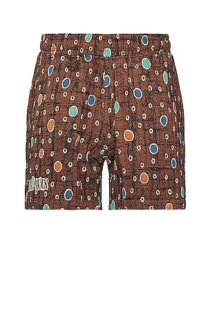 Pleasures Basket Woven Shorts in Brown | REVOLVE