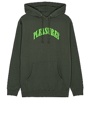 Pleasures Surprise Hoodie in Forest Green | REVOLVE