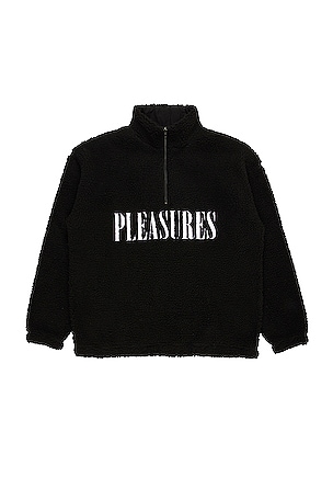 PLEASURES QUARTER ZIP store SHERPA