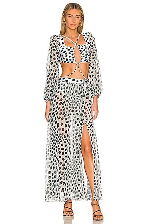 Bossa Long Sleeve Cutout Dress Bossa Long Sleeve Cutout Dress